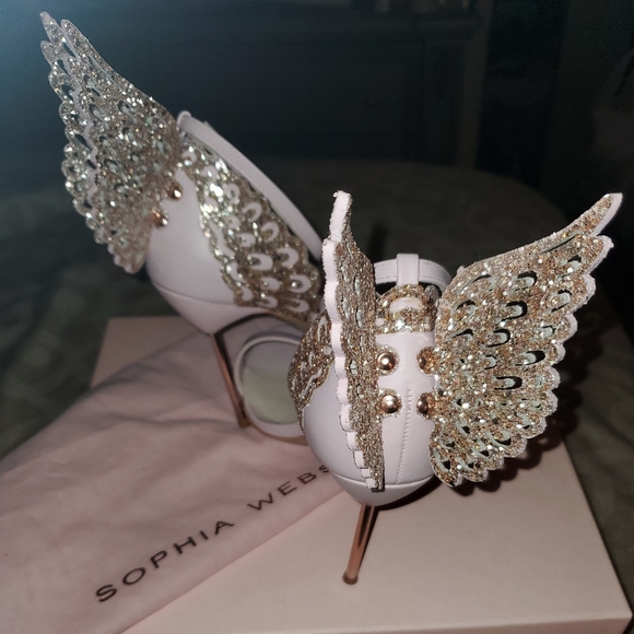 High Heel, worn once for my wedding. Orig $683 - Picture 4 of 5